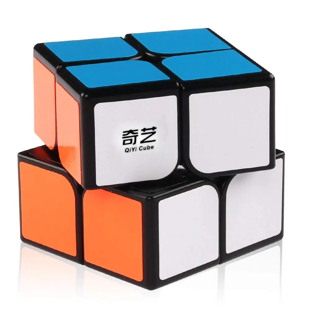 

2X2X2 Magic Cube Speed Pocket Sticker 50mm Puzzle Cube Professional Educational Funny Toys for Children
