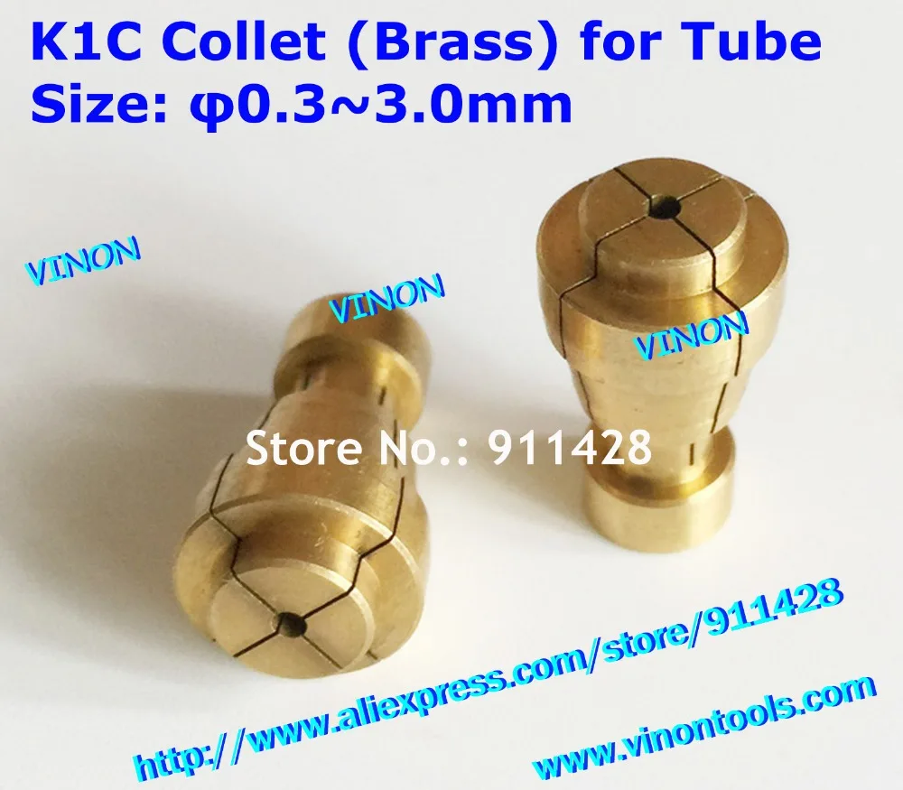 K1C Collet (Brass type) for tube d=0.3-3.0mm edm Drill small hole drilling 3560129 3560149 3560139 3560134 663560129 | Инструменты