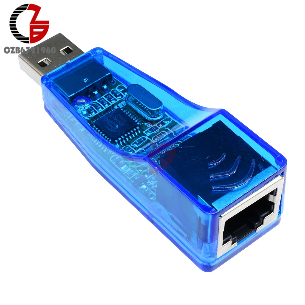 USB Ethernet адаптер USB 2,0 для RJ45 Ethernet Сетевая карта LAN адаптер USB Ethernet разъем RD9700 для Windows 7/8/10/XP