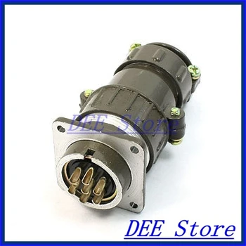 

Flange Mount P28-7 Core 7 Terminal Aviation Circular Connector