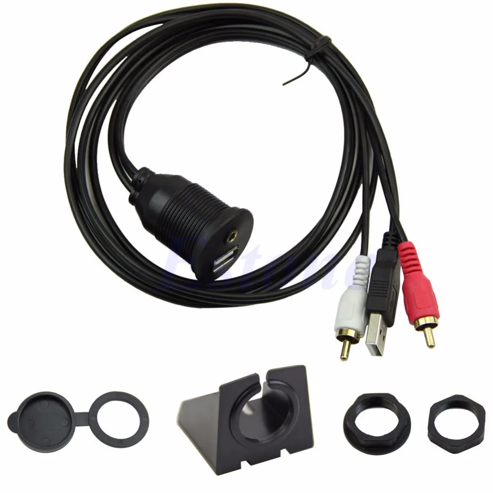 Автомобильная приборная панель с утопленным креплением USB порт/3 5 мм аудио штекер
