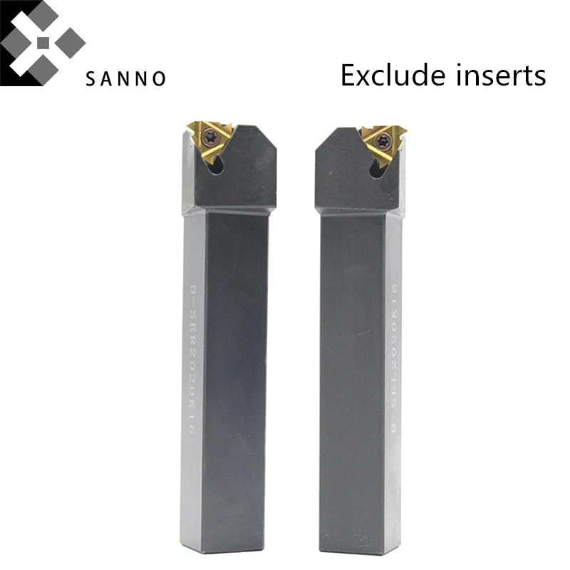 

B-SER / L External thread turning tool holder 1212 / 1616 / 2020 / 2525M16 lathe threading cutting tool bar
