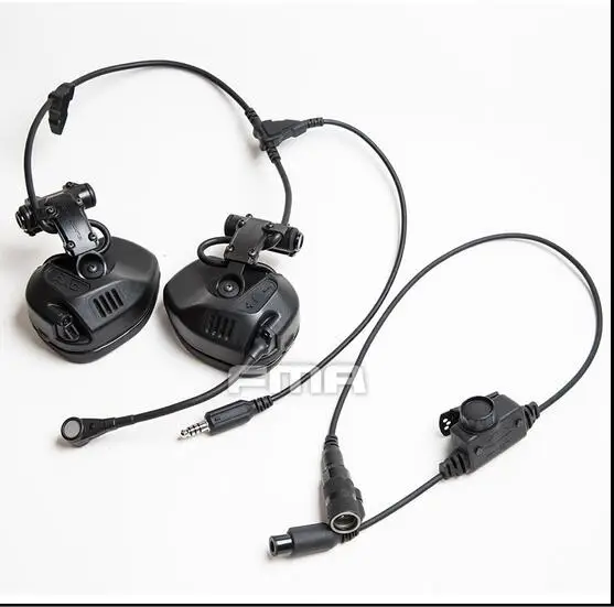 Тактический игровой набор Lovexun шлем TB1307B + Коммуникационный наушник