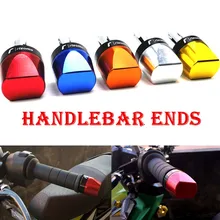 Аксессуары для мотоциклов Мото скутер модифицированный анти-осенний ЧПУ руль концы бар концы подходят для внутреннего диаметра 18 мм руль