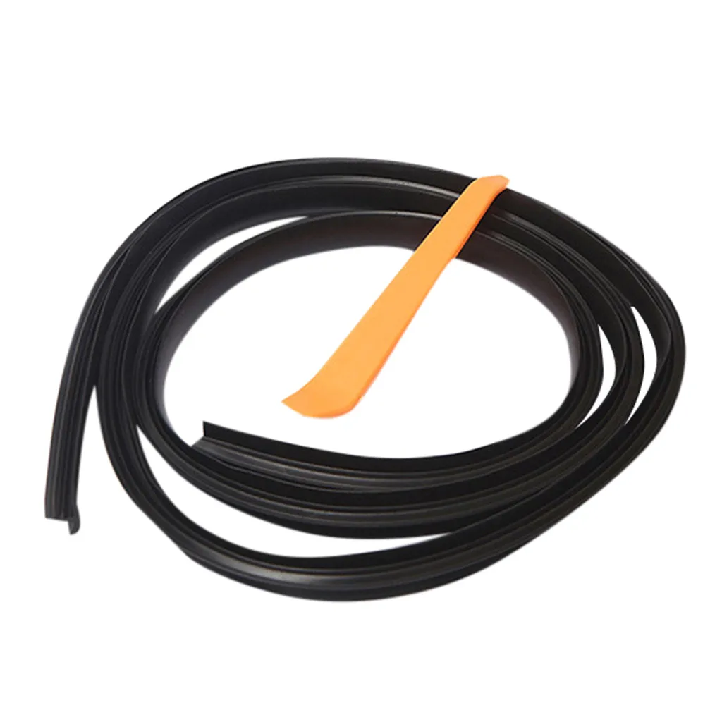 1.6M U Type Dashboard Car Rubber Seal Sound Insulation Weatherstrip Edge Trim Noise Insulation Car Door Gap Sealing Strip CB