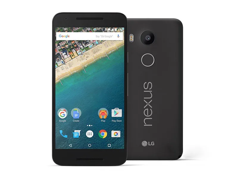 Разблокированный телефон LG Nexus 5X H791 5,2 дюйма 2 Гб ОЗУ 16 Гб/32 ГБ распознавания отпечатков пальцев