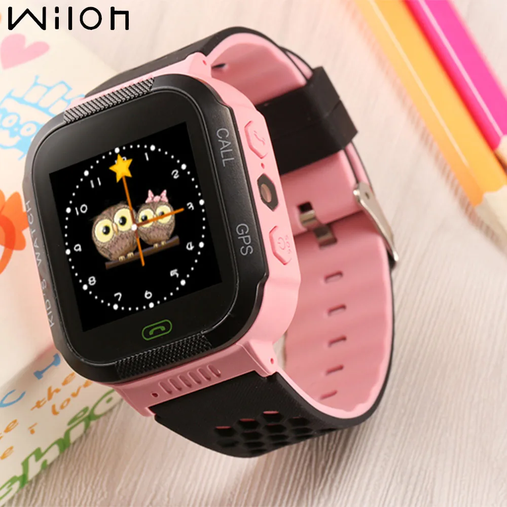 

DHL Kids GPS Tracker Watch Kids Smart Watch with Flash Light Touch Screen SOS Call Location Finder for Child Q528-YQT