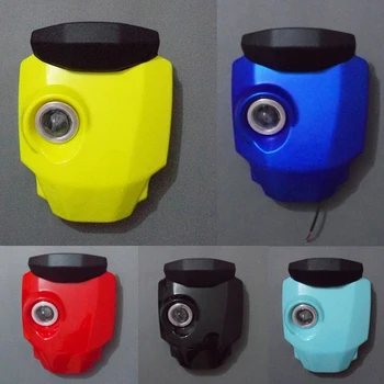 

High Quality Black 12V Ktm Custom Motorcycle vulcan 300 900 z750 fz1 Mopeds And Scooters Headlight Faro Moto Universal