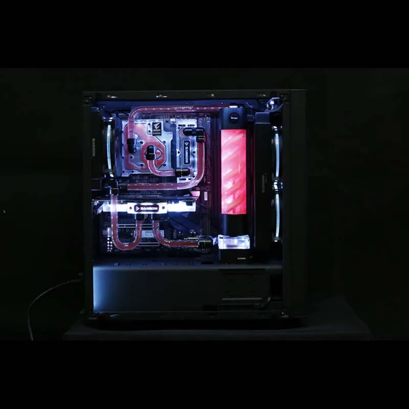 Курган кулер для воды NZXT S340 Elite один значительно Enjie хост жесткие трубки схема освещения Комплект