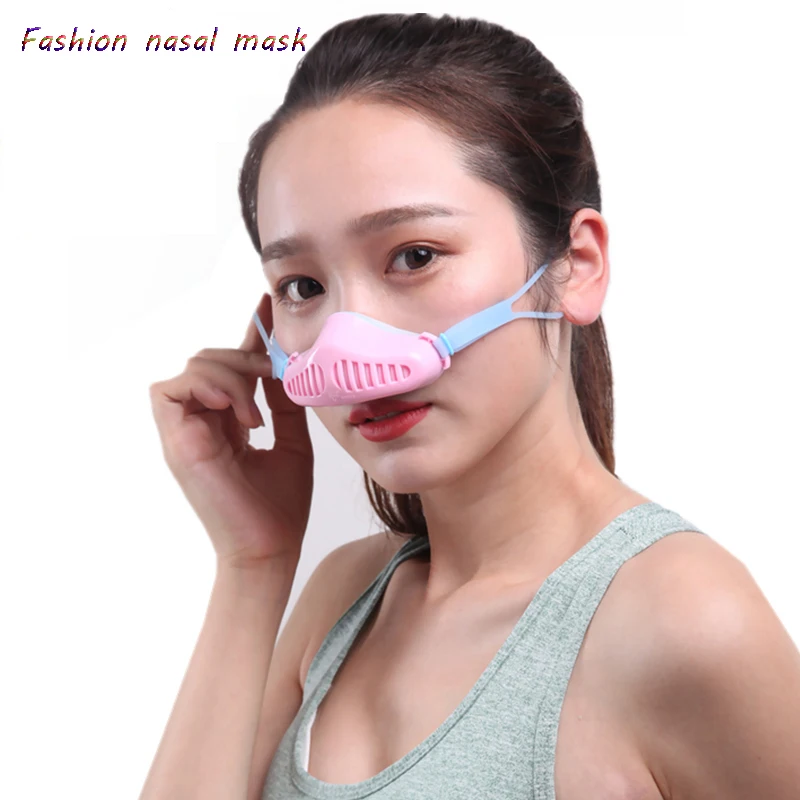 

ASL Nose Filter Dustproof N95 Nasal Mask With 10 Pcs Filter Cotton For Industrial Dust Fog Haze Particullate Matter Pollen PM2.5