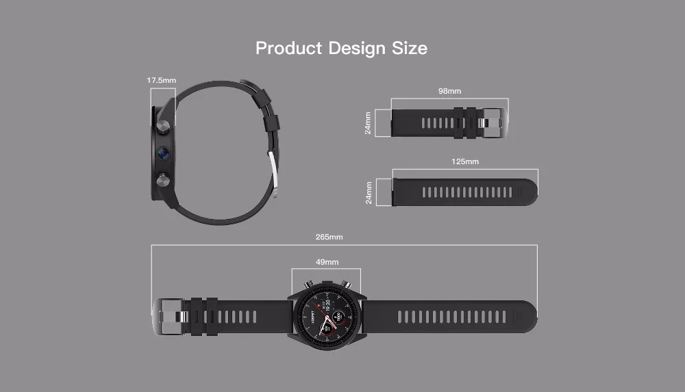 montre intelligente Android 7.1 Smartwatch