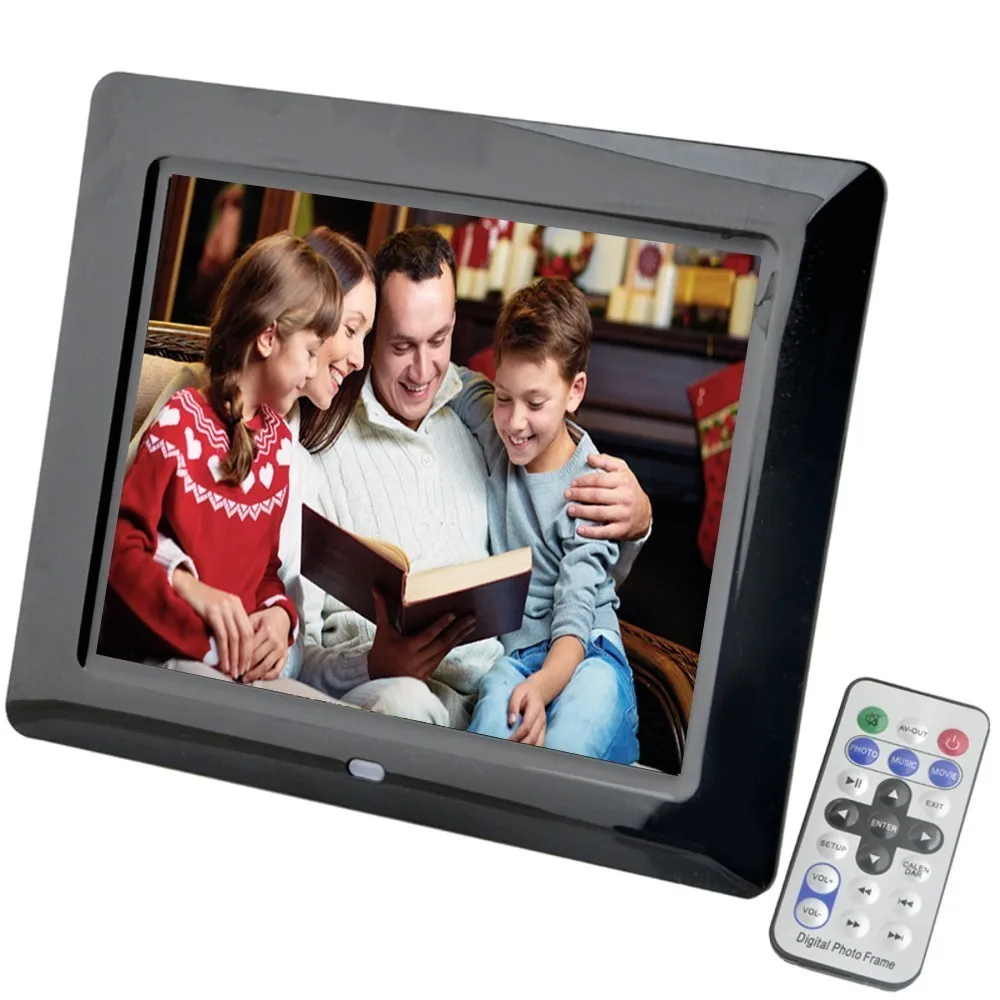 8 inch Digital Photo Frame LED Backlight HD 800*600 Screen Electronic