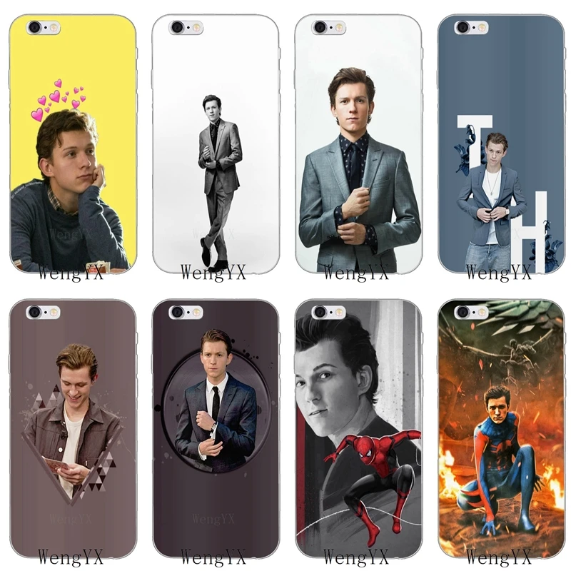 

Marvel Spider Man Tom Holland Slim silicone Soft phone case For Samsung Galaxy S3 S4 S5 S6 S7 edge S8 S9 Plus mini Note 3 4 5 8