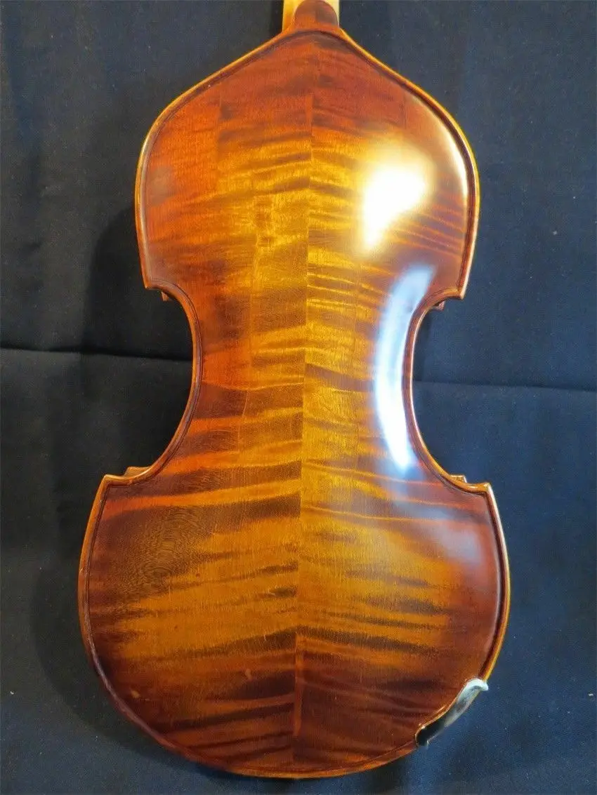 Baroque style SONG Brand Master carvind back 4×4 strings 15" Viola d'Amore#12402