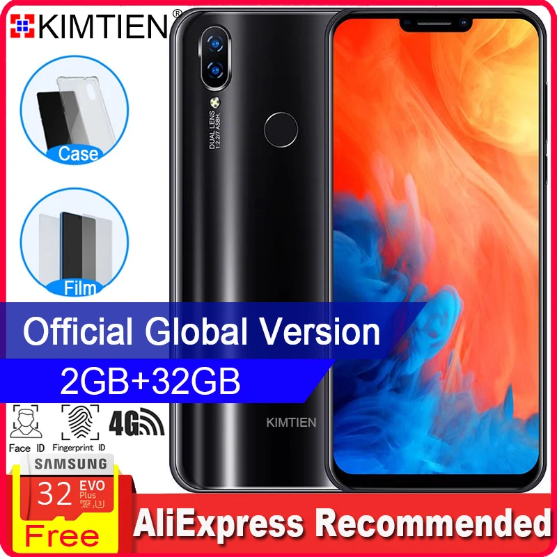 

Global Version Smartphone FullScreen 2GB+32GB 8core Android7.0 Fingerprint Face Unlock Dual Camera 4G 5G Smart Mobile Cell Phone
