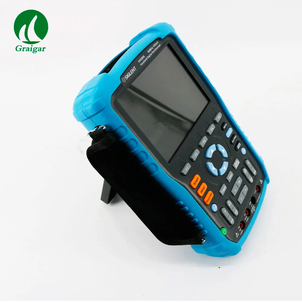 SIGLENT SHS806 Handheld Digital Oscilloscope 2Mpts Memory Depth 7M internal storage up to18 hours recording time