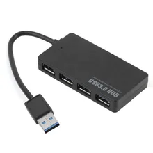 4-Порты и разъёмы USB3.0 H ub 5 Гбит/с Портативный Благодаря компактному размеру ПК Mac ноутбук, настольный компьютер