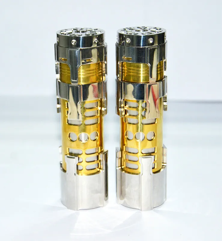

Original TNT II Mechanical MOD Fit 26650 Battery Fit 510 Atomizer Thread Mech Mods VAPE Kit Electronic Cigarette High Quality