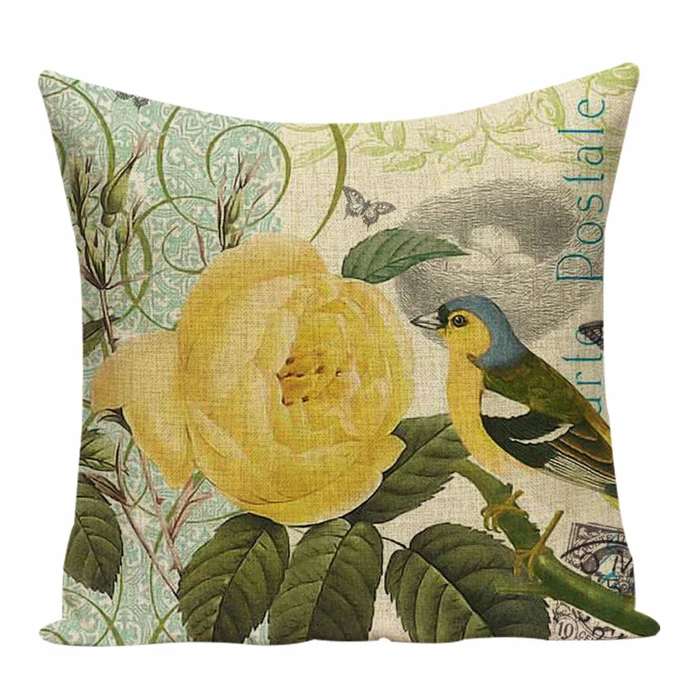 Vintage Pillow Cushion Cover