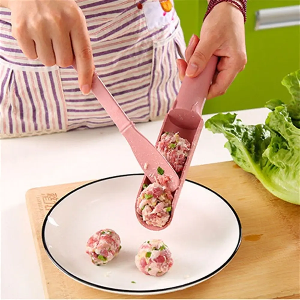

Environmental Wheat Straw Kitchen DIY Cooking Tools Meatball Fish ball Maker Creative Homemade Gadgets
