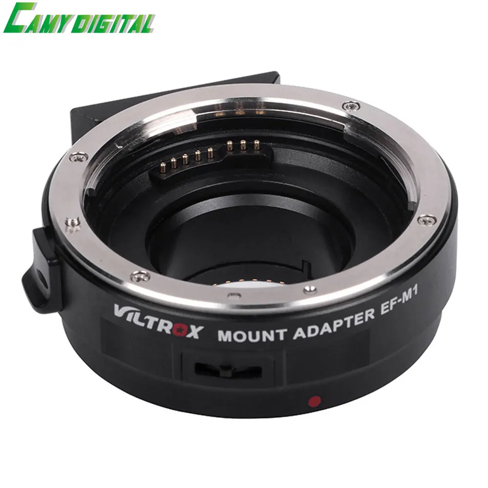 VILTROX EF-EOS M Lens Mount Auto Focus Adapter, Compatible With Canon EF/EF-S Lens To Canon EOS M (EF-M Mount) Mirrorless Camera Body EOS M100 M50 M3 M10 M6 M5