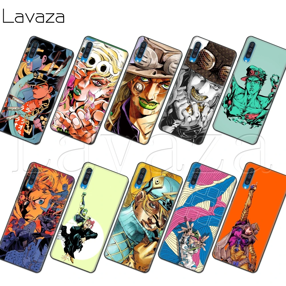

Lavaza JOJO'S BIZARRE ADVENTURE Soft Silicone Case for Samsung Galaxy S6 S7 S8 S9 S10 S10e M10 M20 M30 Edge Plus