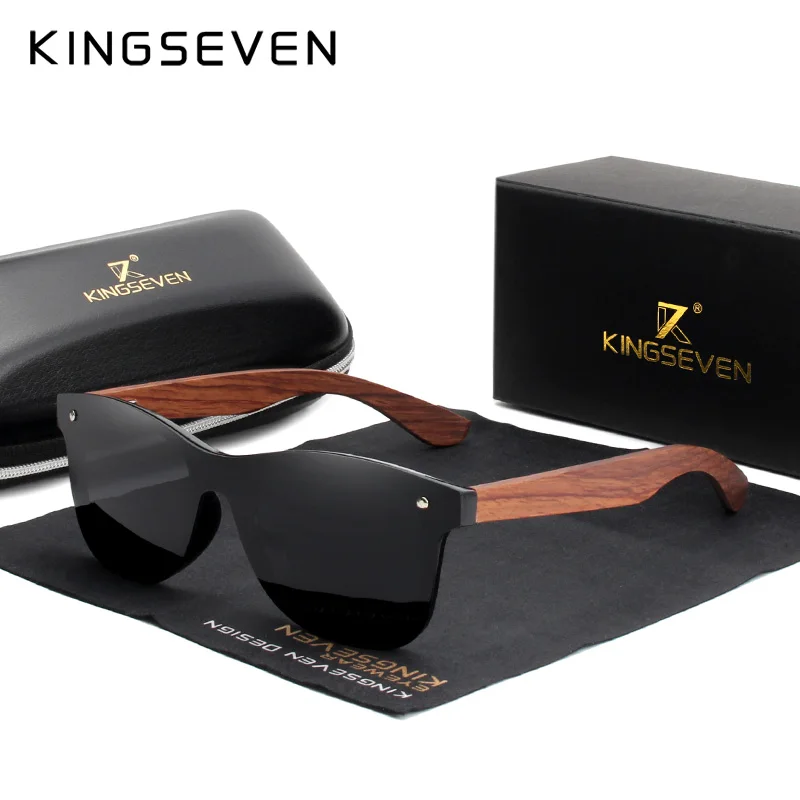 Wooden Polarized Sunglasses #3