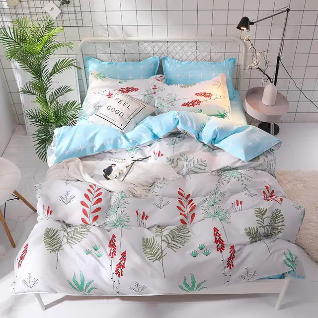 Best Offers Flowers Soft Bedclothes Flat Bed Sheet Bedding Set King Queen Full Twin Size Duvet Cover  Bedclothes Linens-pillowcase Best Offers Flowers Soft Bedclothes Flat Bed Sheet Bedding Set King Queen Full Twin Size Duvet Cover  Bedclothes Linens-pillowcase