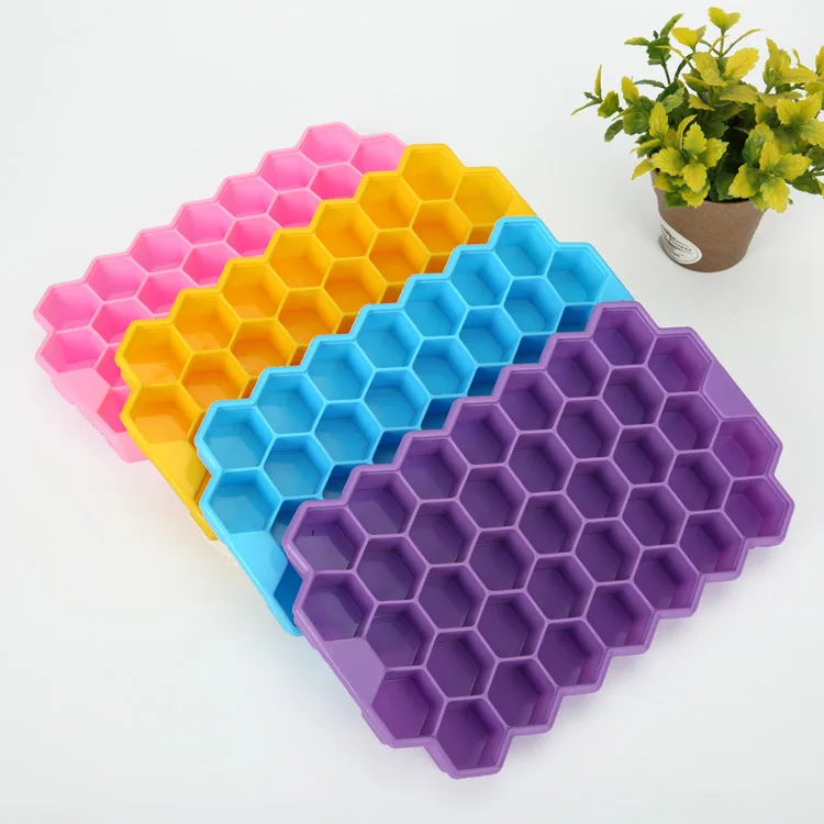 

1pcs Silicone Honeycomb Modeling Cake Chocolate Mold Ice Tray Cube Bee Honey Ice Maker Mold Kitchen DIY Baking Tools h645