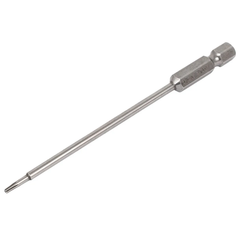 

UXCELL 1/4" Hex Shank 100mm Long T6 T7 T8 T9 T10 T15 T25 T30 Magnetic Torx Security Screwdriver Bit