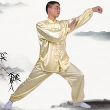 Сезон весна-осень; Мужская и женская одежда Tai Chi; спортивные костюмы с длинными рукавами для боевых искусств; одежда taijiquan; костюмы для выступлений