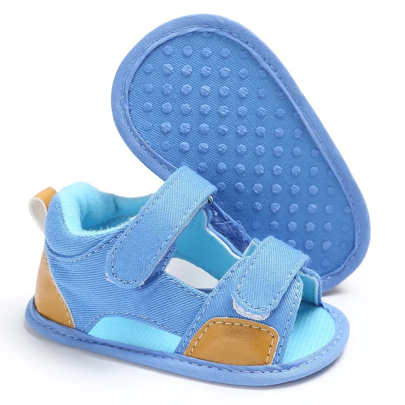 

0-18M Baby Boy Girls Sandal Moccasins Shoes Casual Cotton Bottom Anti-Slip Sandal