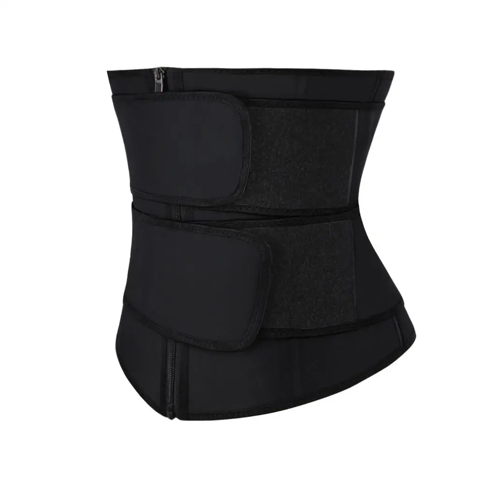 WAIST SECRET Women Waist Trainer Neoprene Belt Cincher Body Shaper Tummy Strap Slimming Sweat Fat Burning Girdle Portable Pocket