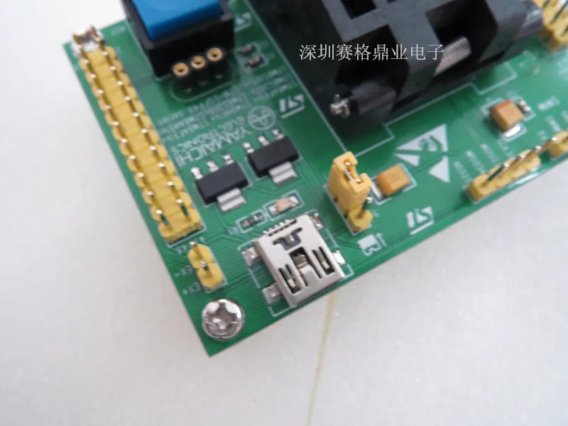 Оригинальное испытательное сиденье STM8Sxx STM8AFxx STM8Hxx программируемая схема LQFP48