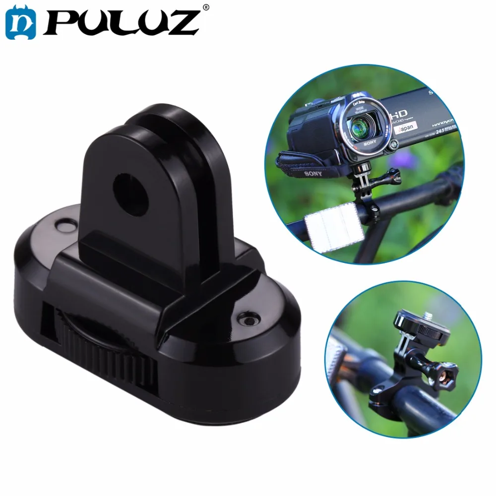 PULUZ Sport Camera Accessories 1/4 ''Thread Tripod Mount Adapter for GoPro HERO6/ 5/ 5 Session 4
