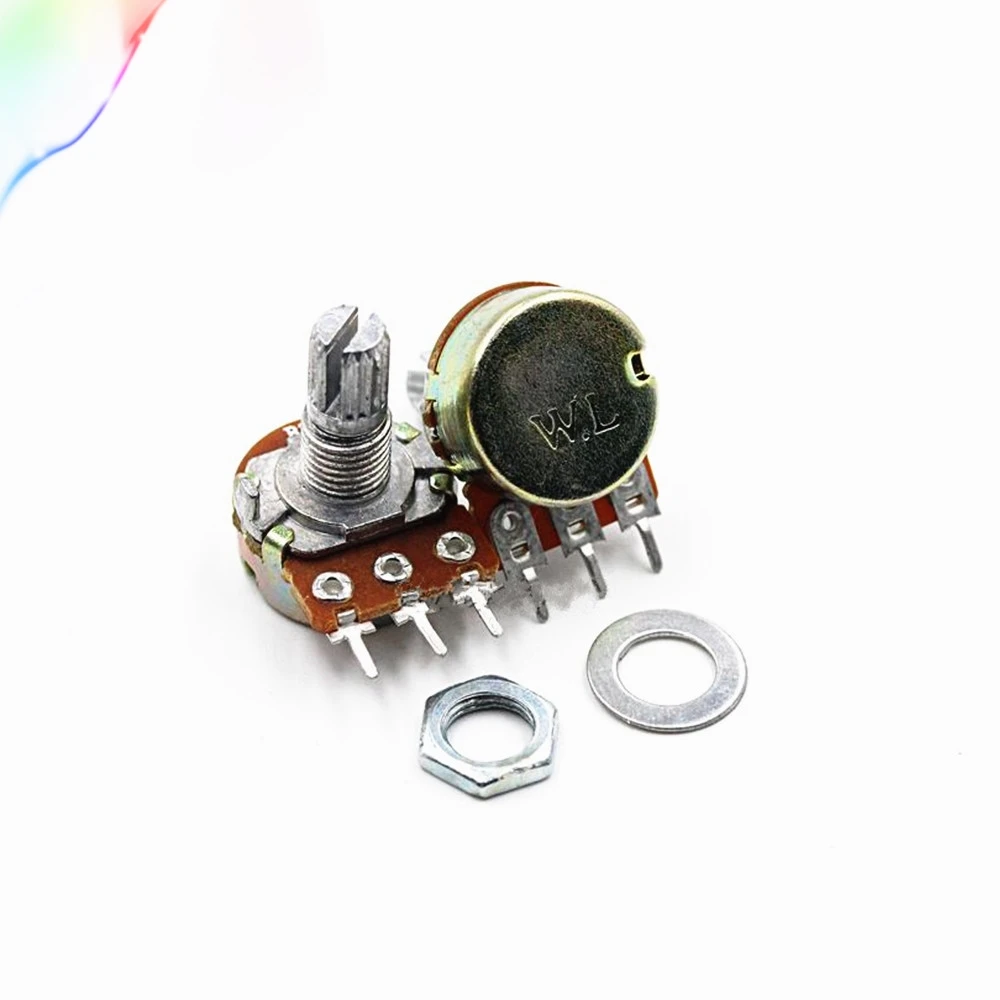 

2PCS WH5-1A 1K 1K5 4K7 10K 22K 47K 100K 220K 470K 1M 470R Potentiometer Free shopping