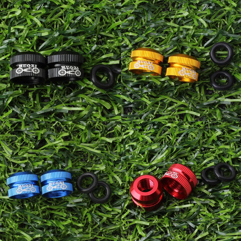 Bike Vacuum Tire Law Mouth Nut Bicycle Bike Tire Inner Tube Nozzle Valve Caps Method Replacement Tire Repair Maintain Accessory