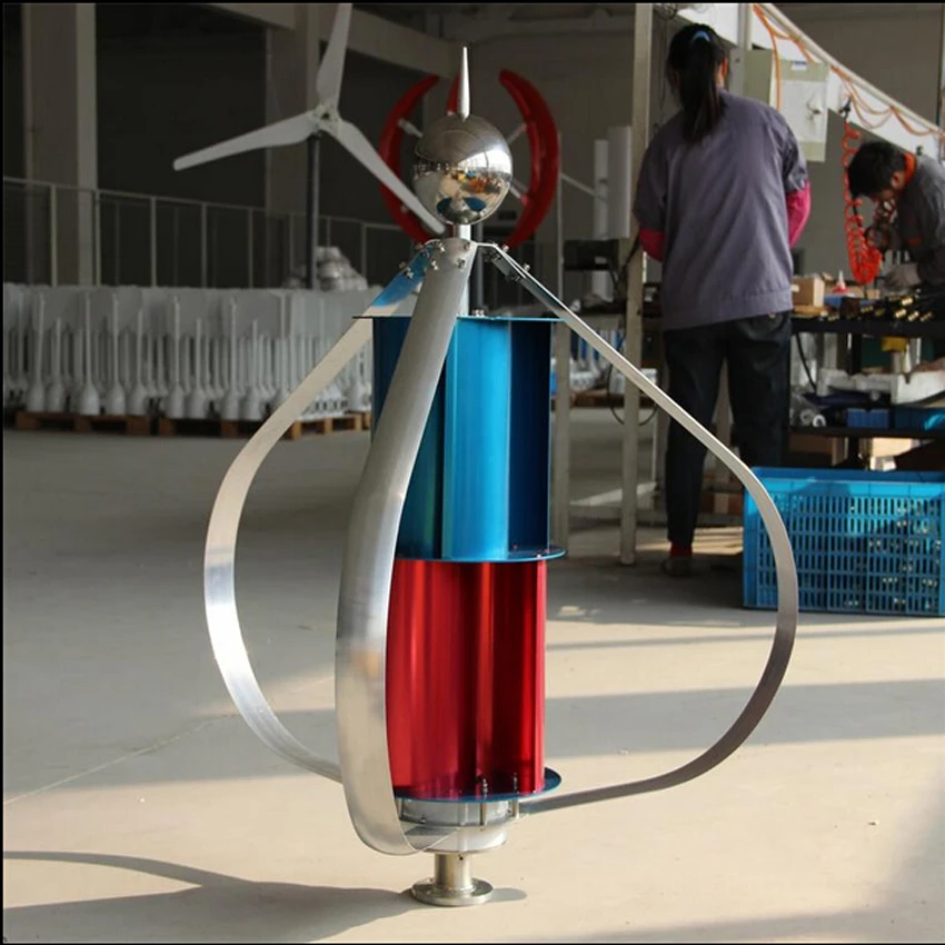 310W Vertical Axis Wind Generator Turbine 12V /24V Small Wind Power