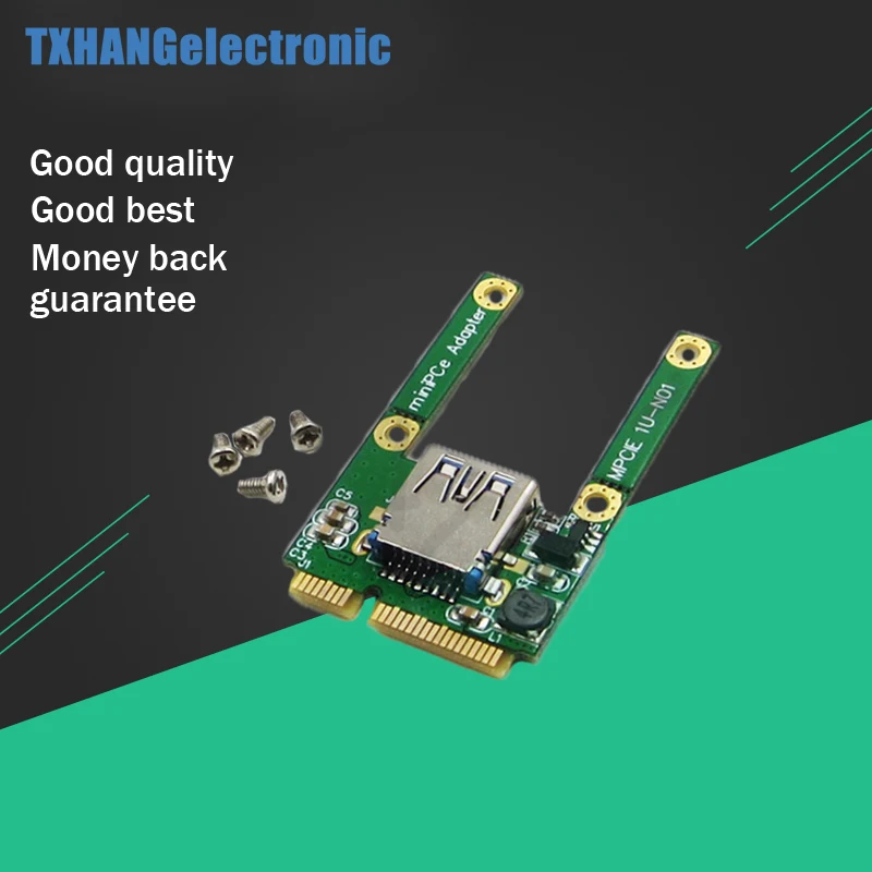 

Mini PCI-E Card Slot Expansion to USB 2.0 Interface Adapter Riser Card