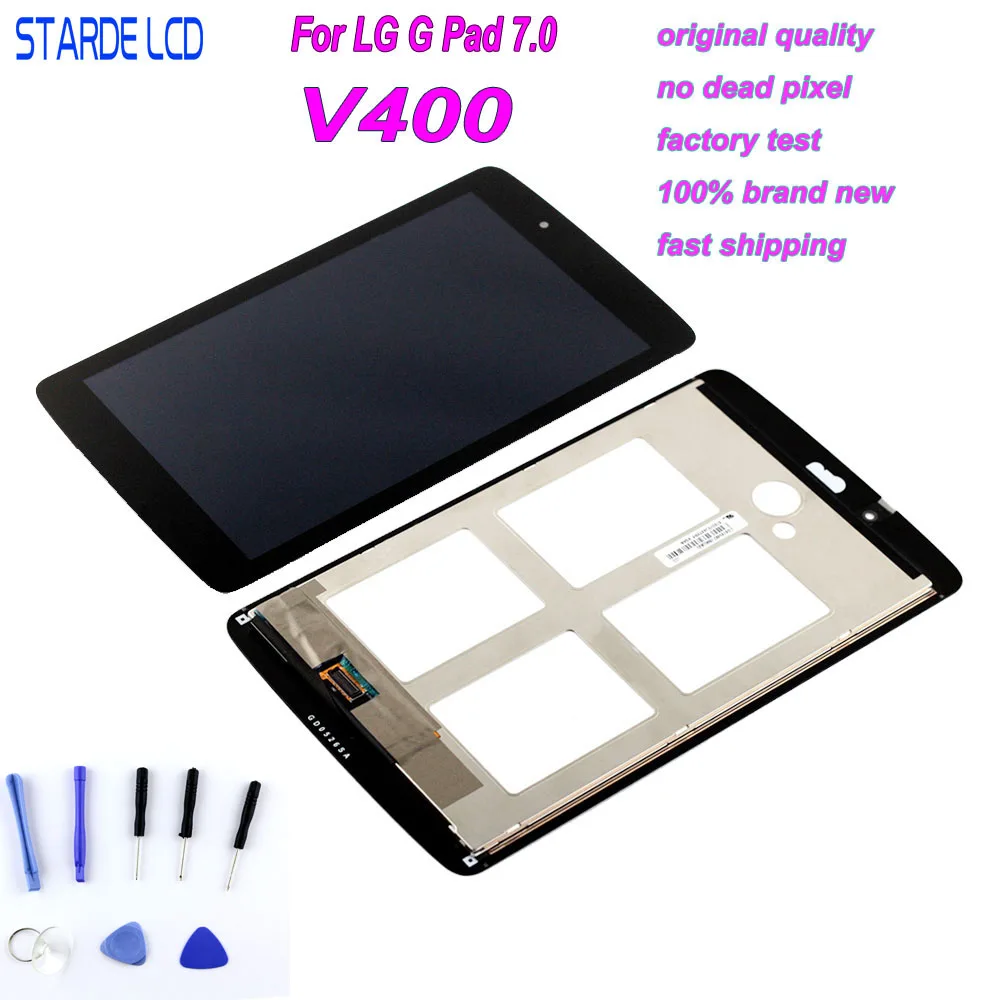 

For LG G PAD 7.0 V400 LCD Display Touch Screen Digitizer Assembly V400 Replacement Parts with Free Tools