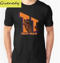 2016 New Arrival ISLE OF MAN TT VINTAGE LEGEND Men’s Cotton T shirt Fashion Casual T Shirt
