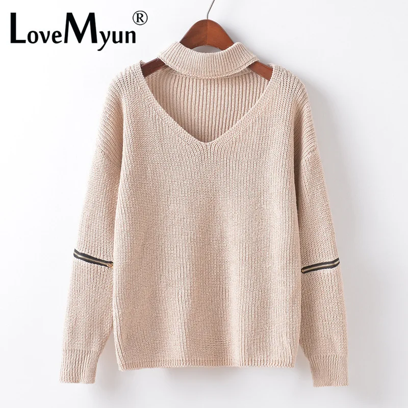 2019 Winter Spring Women Sweaters Pullovers Casual Loose Knitted Sweater Tricot Pullover Jumpers Oversized Mujer | Женская одежда