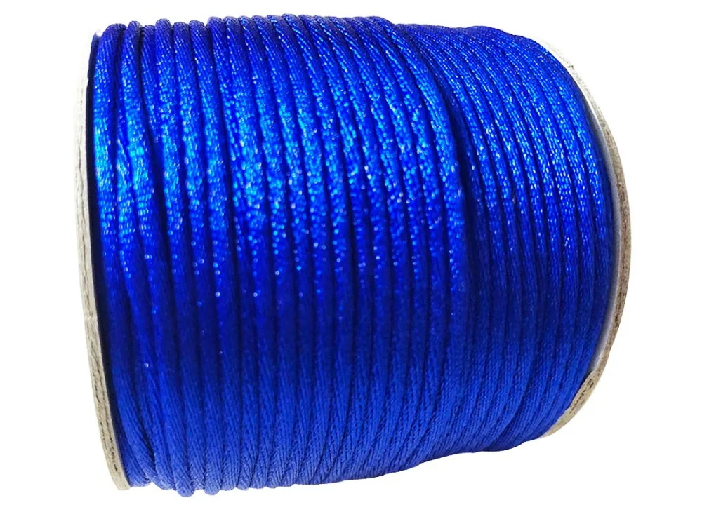 Buy 2mm Royalblue Nylon Cord Jewelry Findings