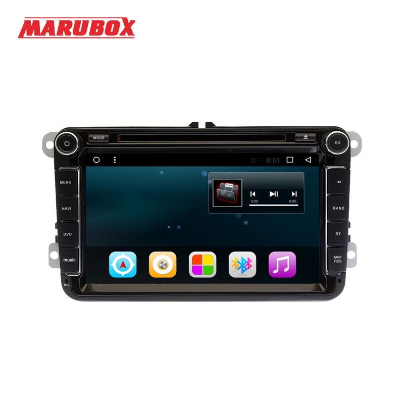 Автомобильный мультимедийный плеер MARUBOX M801R16 для Volkswagen Passat POLO GOLF Skoda 8 дюймов
