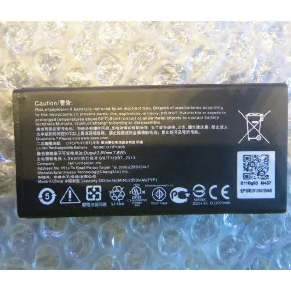 ALLCCX Высококачественный аккумулятор для мобильного телефона B11P1406 ASUS T005 PF450CL PadFone X