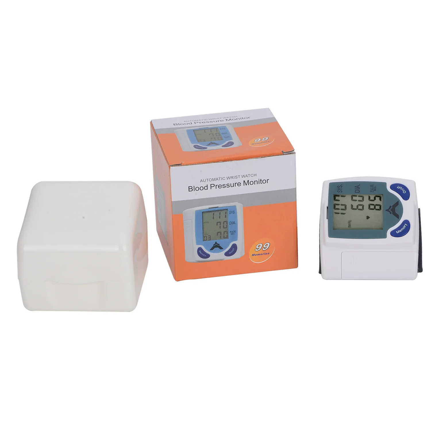 

Digital Wrist Blood Pressure Monitor Portable Automatic Sphygmomanometer Blood Pressure Meter LCD Digital Health Monitor