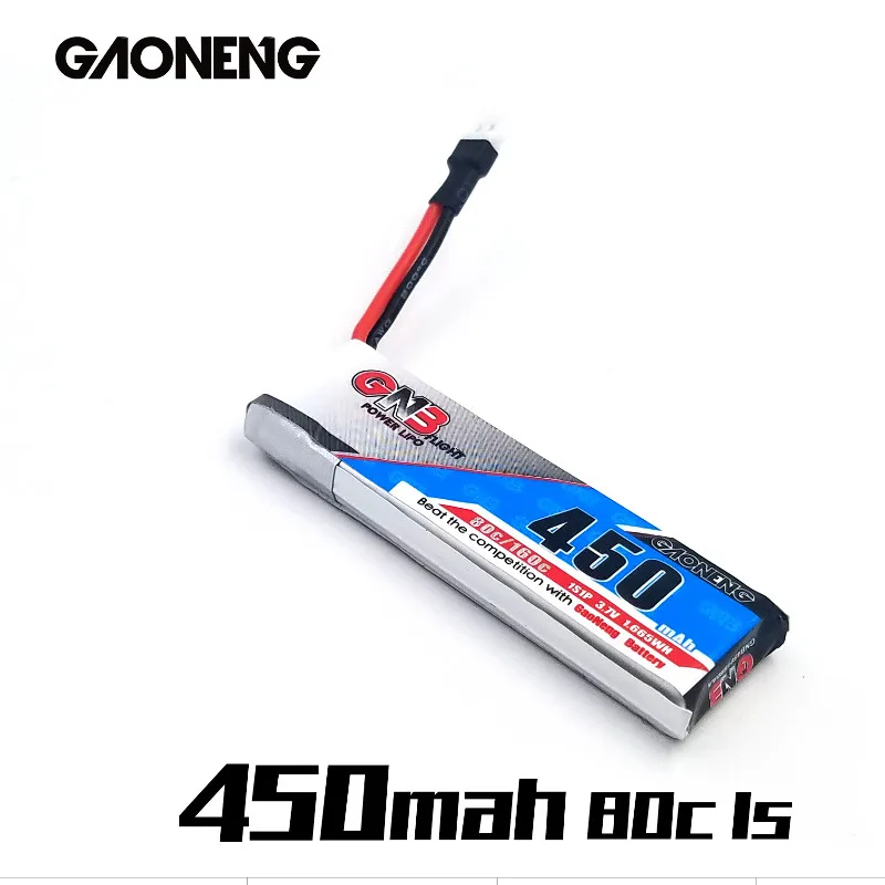 

3PCS GNB 450mah 3.7V 80C Lipo battery PH2.0 Walkera Plug for 4-Axis Aircraft quadcopter FPV Drone snapper 7 K110 Tiny7 RC parts