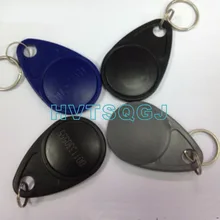 1000 шт./лот) 13,56 МГц RFID номер 1-8 ключей брелок IC(M1 S50) управление доступом смарт-карты чип Fudan08