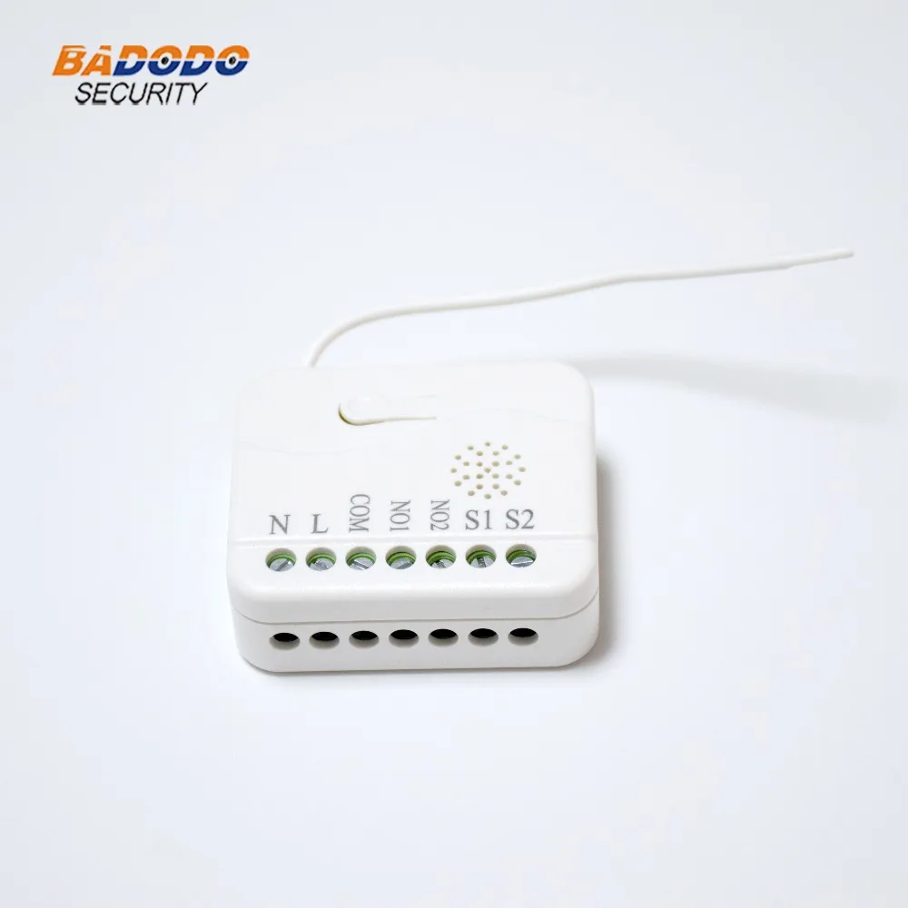 Настенный двухрелейный модуль переключателя Z Wave Plus устройство TKB home TZ74 2x1 5 кВт