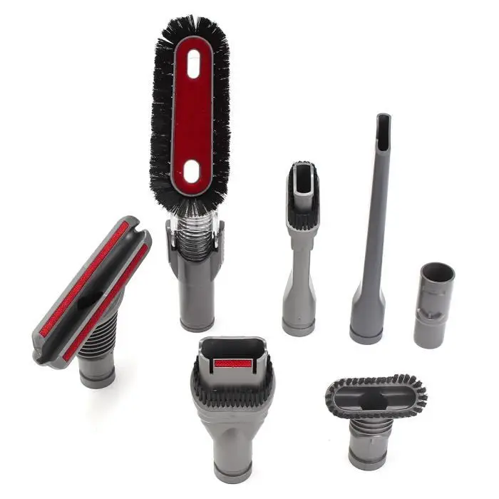 

7pcs Brush Vacuum Cleaner Head Cleaning Tool Kit Pr for Dyson DC26 34 35 40 41 44 50 56 V6